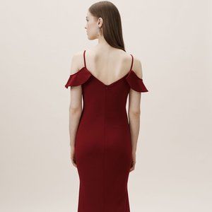 BHLDN LAFAYETTE DRESS Bordeaux